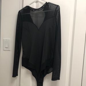 Black body suit size large, brand new